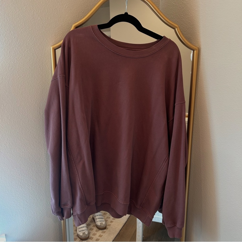 Daily Drills Wine sweatshirt
